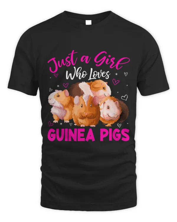 Just A Girl Who Loves Guinea Pigs Funny Guinea Pig Lover 4