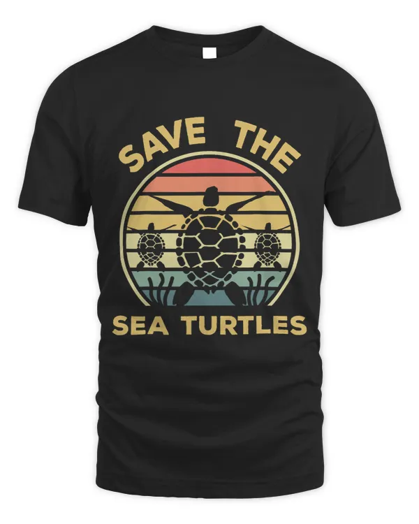 Vintage Save The Sea Turtles Sea Turtle Lovers 193