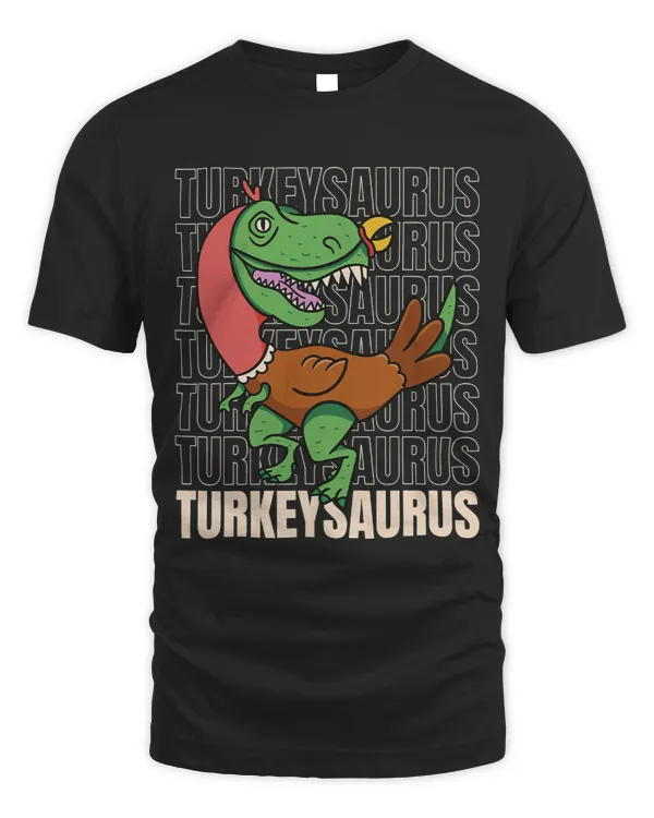 Dinosaur Thanksgiving Turkey Saurus T Rex Pilgrim47