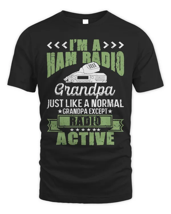 Ham Radio Operator Retired GrandpaFunny Retirement