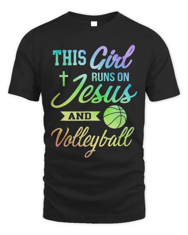 Runs On Jesus And Volleyball