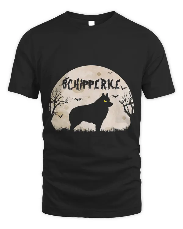Scary Schipperke Halloween T 213