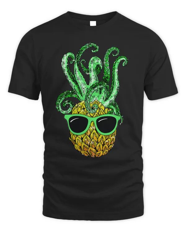 Hawaiian Octopus Pineapple Sunglass Aloha Beach Summer