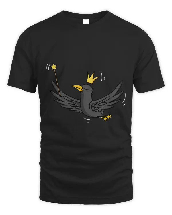 Fairy Raven Wildlife Mystical Bird Raven Fairy Lover336