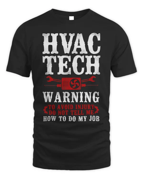 HVAC Technician Tech Vintage Hvac Tech Warning To Avoid