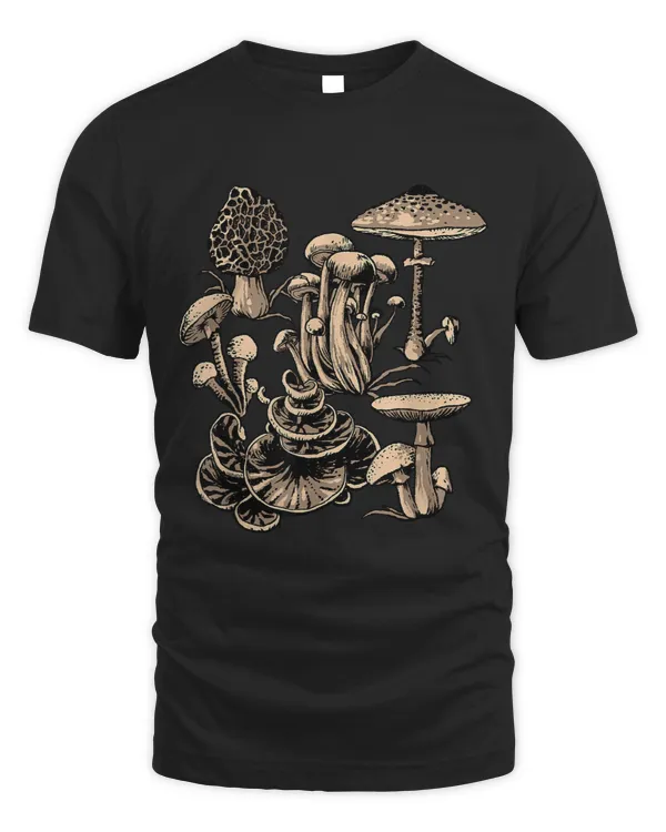 Types of Mushroom Fungi Cottagecore Mycophile Mushroom Lover93
