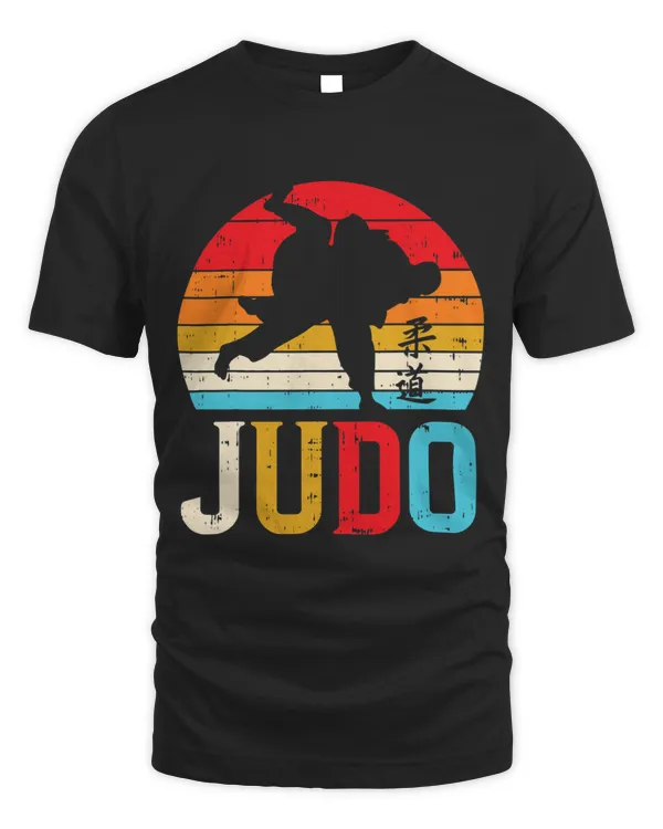Judo Throw Retro Japanese Martial Arts Judoka Fighter Gift