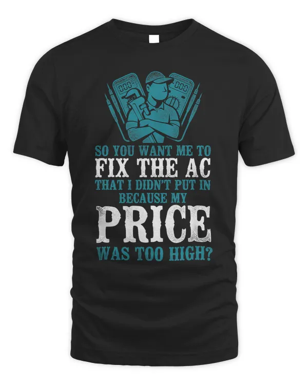 HVAC Technician Tech Vintage So You Want Me To Fix The Ac