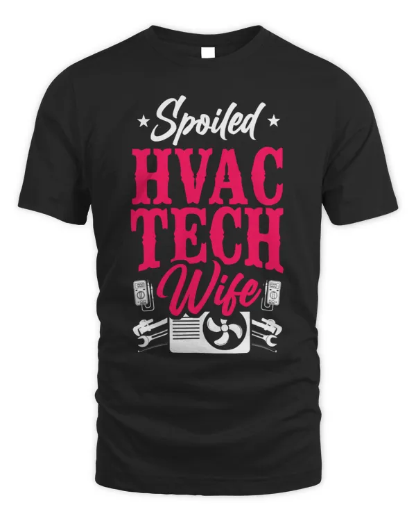 HVAC Technician Tech Wife Vintage Spoiled Hvac Techs Wife