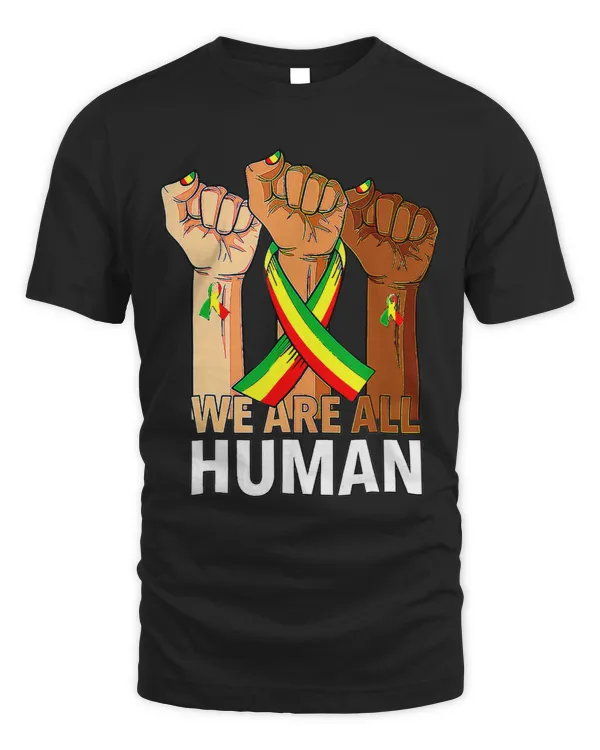 Hand Fist We Are All Human African Pride Black History Month 6