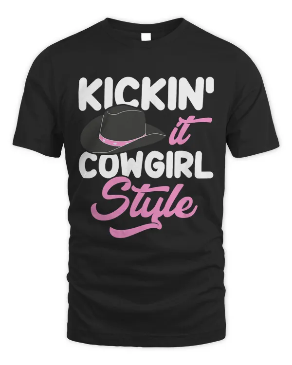 Cute And Sassy Kickin It Cowgirl Style Lover Women Cowgirl