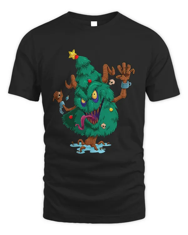 Evil Christmas Tree Scary Zombie Xmas Tree Krampus Kids