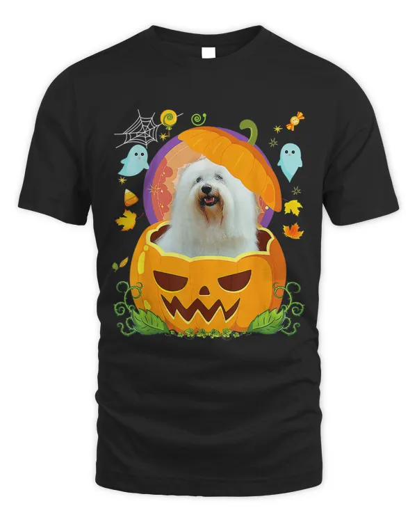 Coton De Tulear Witch Pumpkin Halloween Dog Lover Funny 5