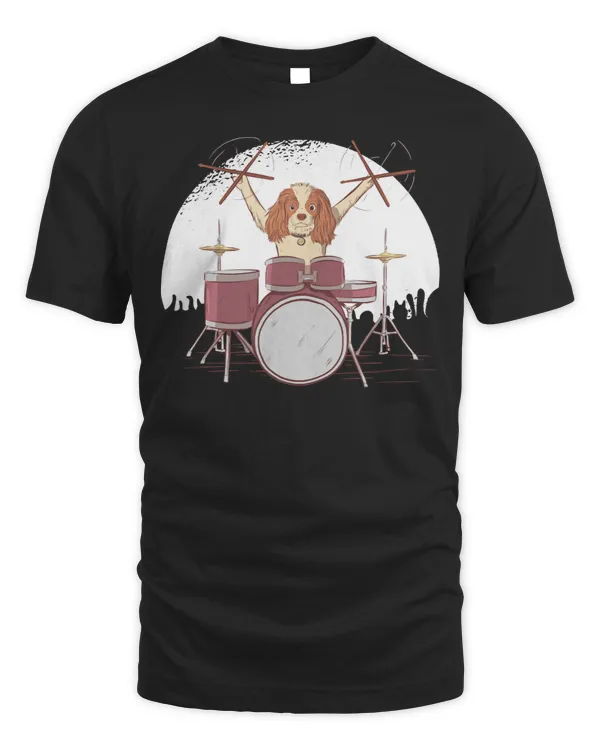 Dog Cool Drummer Dog dog lover paw