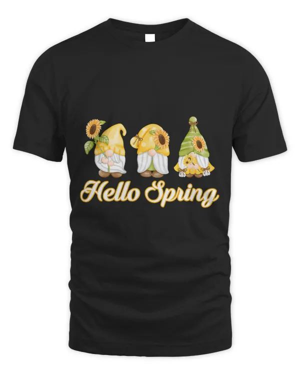 Hello Spring Sunflower Gnome Costume For Women Men Kids