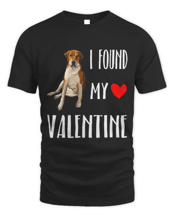 I Found My Valentine Day English Foxhound Dog Lover Gift