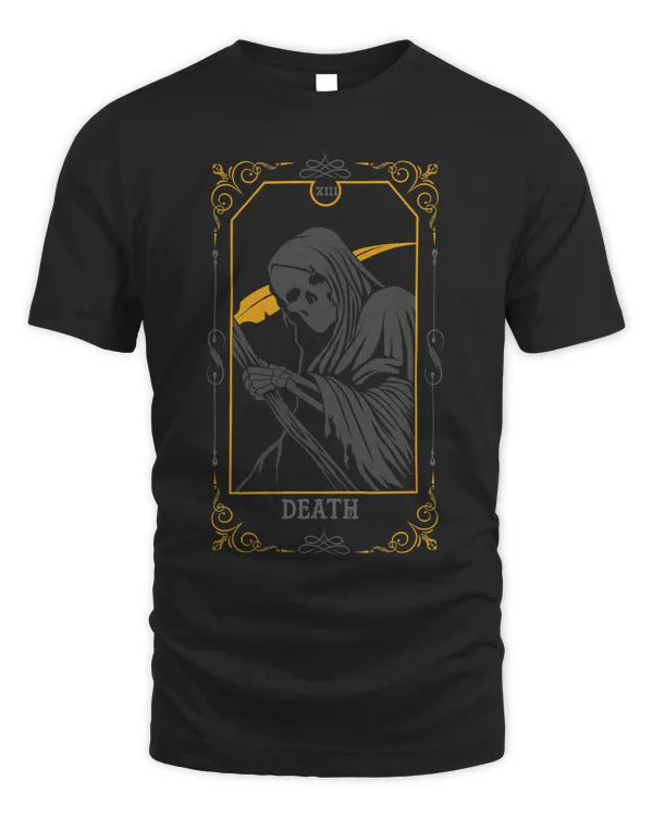 Death Tarot Card Satanic Grim Reaper Occult Witchcraft 220
