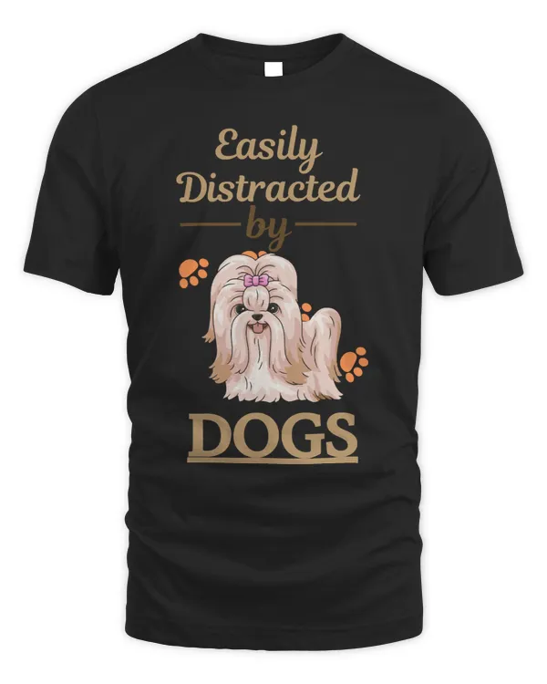 Dog Easily Distracted By Dogs Shih Tzu puppy animal