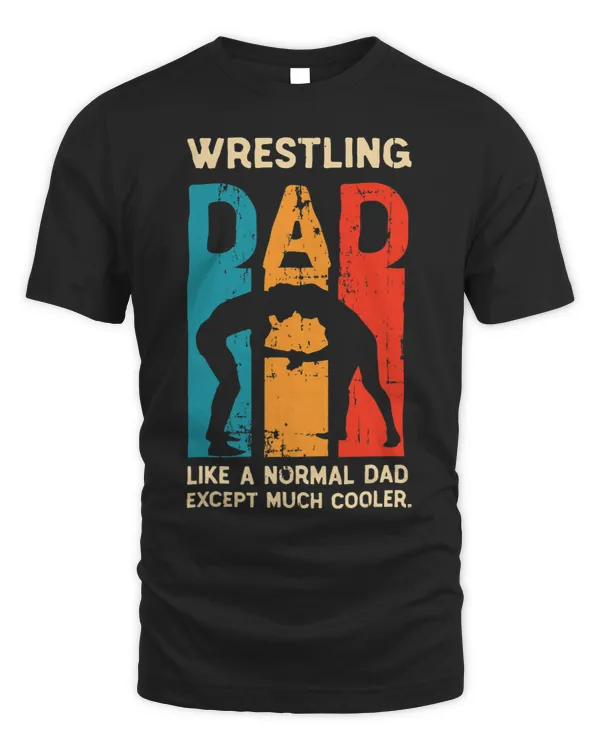 Mens Wrestling tee retro art cooler DAD vintage artwork MMA