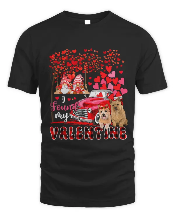 I Found Valentine Two Cute Norwich Terriers Gnomes Pickup