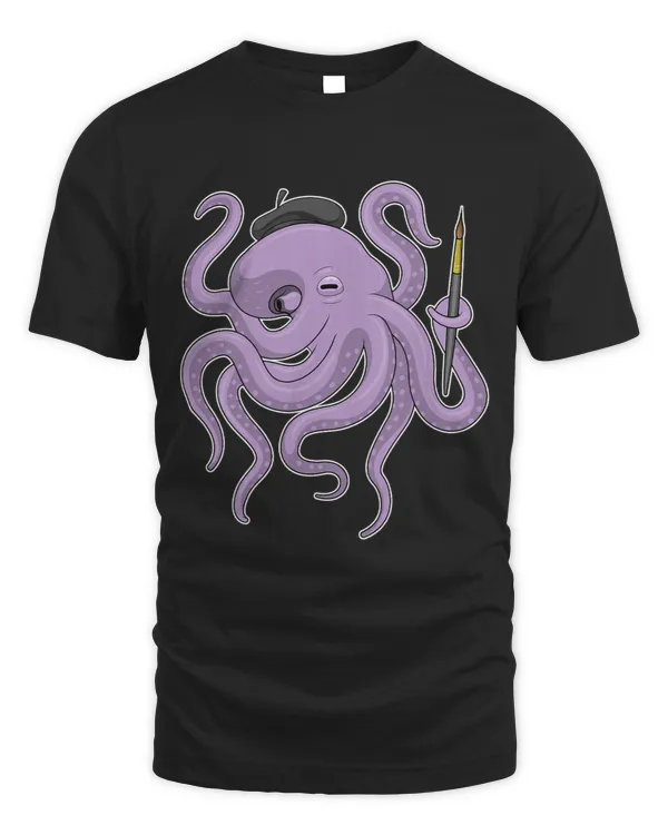 Octopus Painter Paint brush1