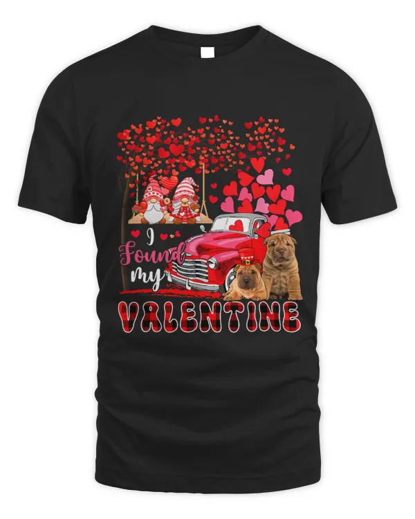 I Found Valentine Two Cute Shar Peis Couple Gnomes Pickup