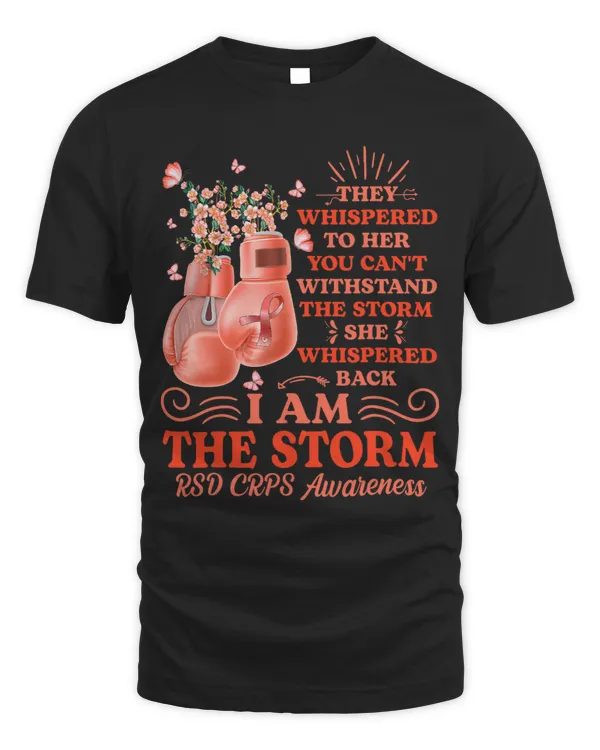 I am the storm RSD CRPS Awareness Boxing Gloves Butterfly