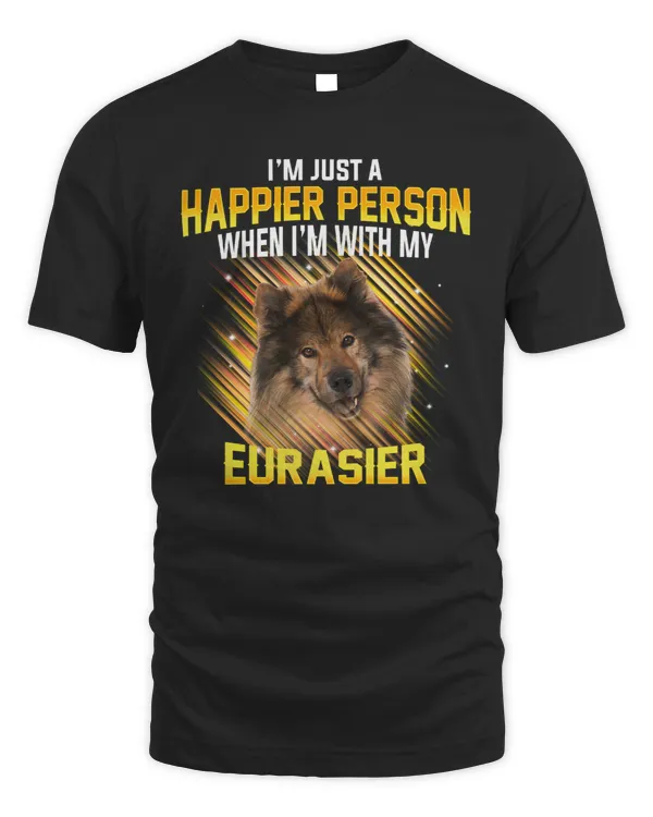 Dog Eurasier Im Just a Happier Person puppy paw