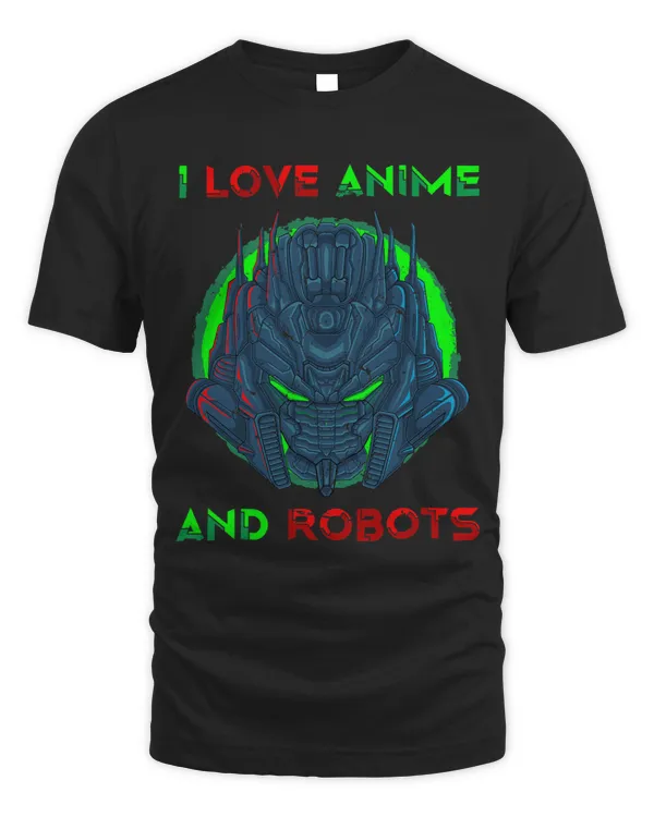 I Love Anime And Robots Otaku Manga Alien Robot