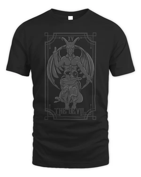 Goth The Devil Tarot Card Gothic Baphomet 387
