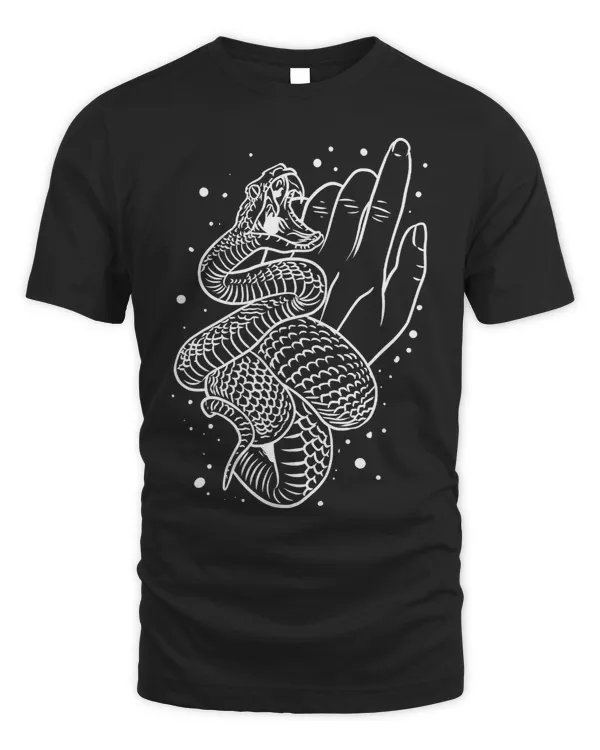 Gothic Snake and Hand Serpent Reptile Animal Snake Lover25