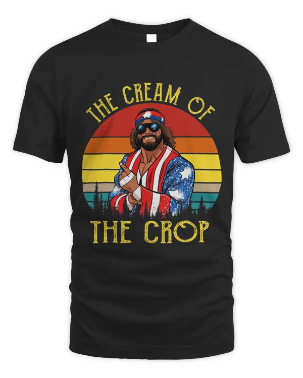 MachoThe Cream of The Crop Wrestling Funny Retro Vintage