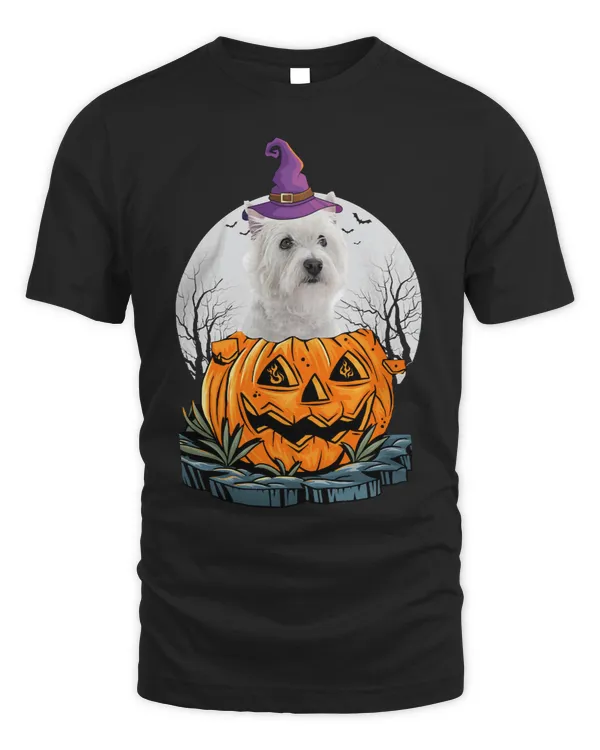 Dog Funny West Highland White Terrier Dog Halloween Costume for Dog Lovers 307 paw