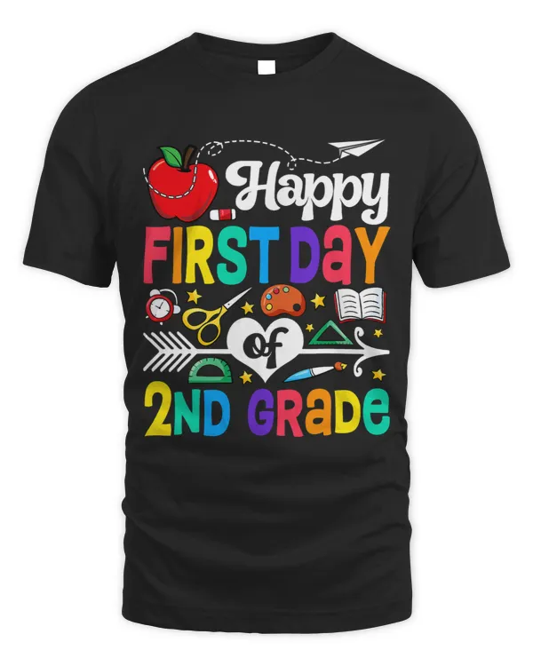 Happy First Day Of 2nd Grade Funny Team Second Grade