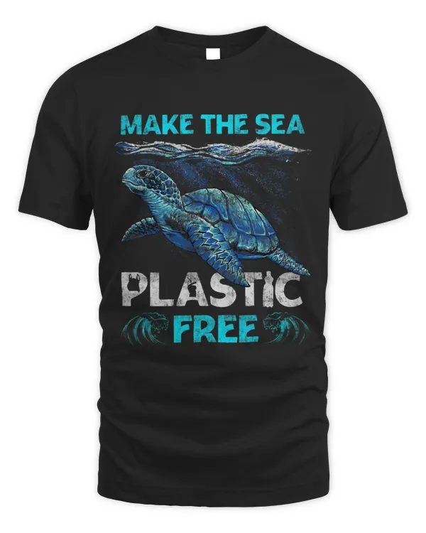 Make The Sea Plastic Free Design For Climate Awareness