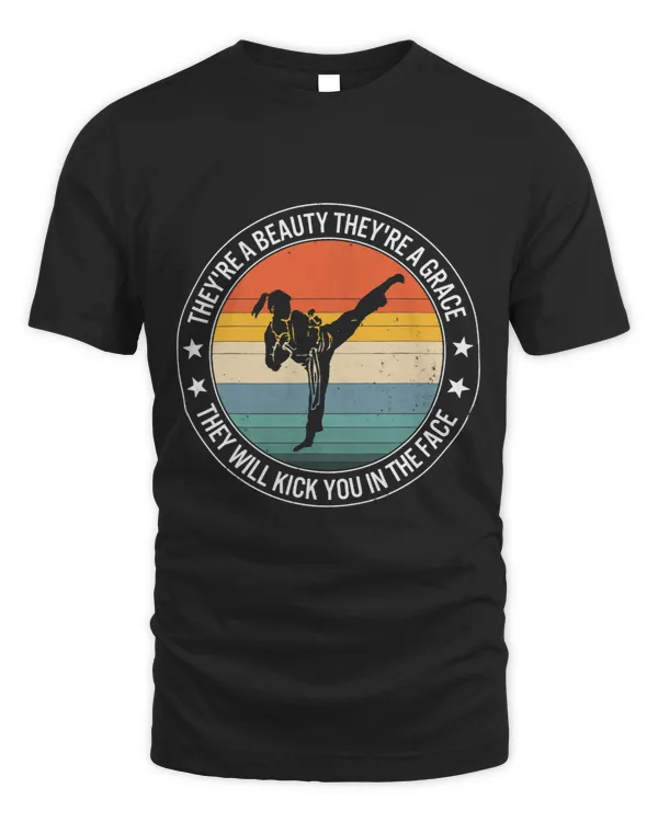Karate Girl Kick You In The Face Martial Arts Kung Fu Girl