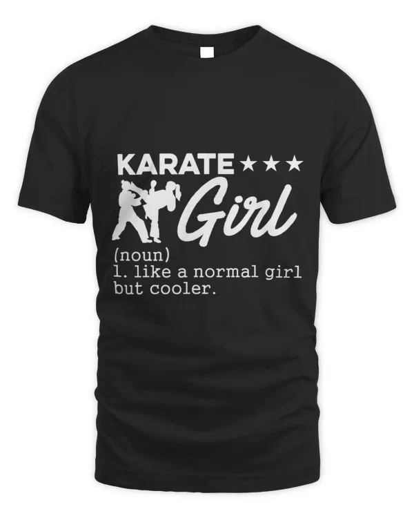 Karate Girl Noun Definition Martial Arts Fighter Black Belt