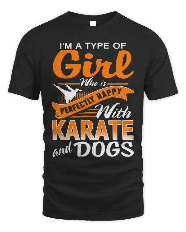 Karate Girl is perfectly happy with Karate and Dogs