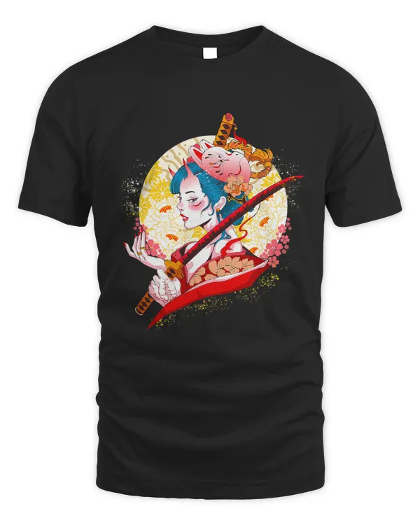 Japanese Artwork Female Samurai