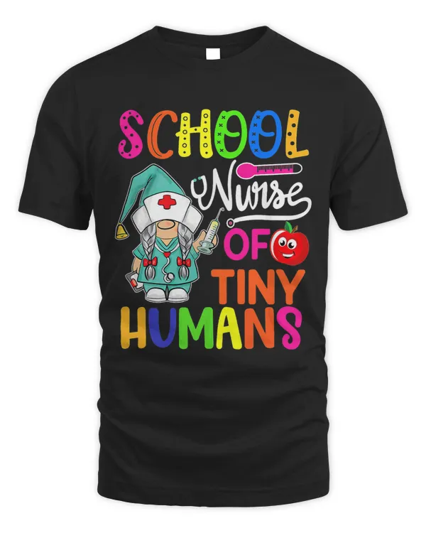 100 Day Of School Nurse of Tiny Humans Gnome Nursing School