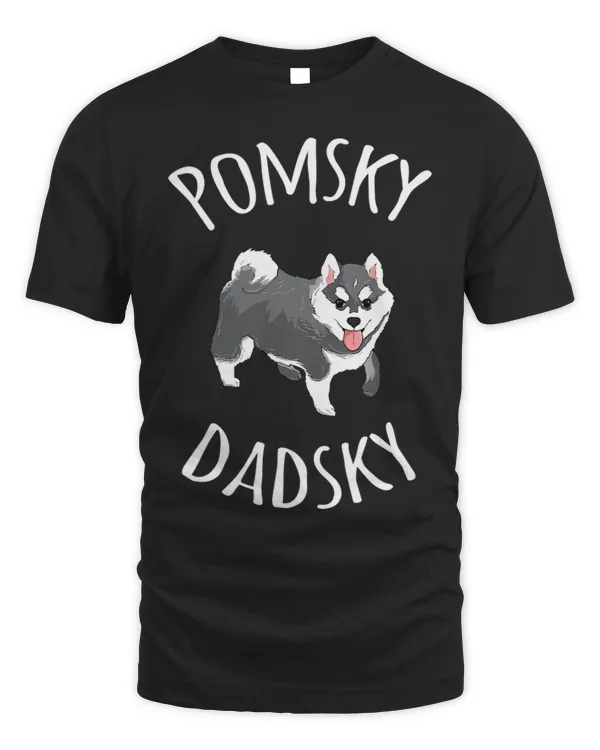 Mens Pomsky Dadsky Pet Pomsky Daddy 98