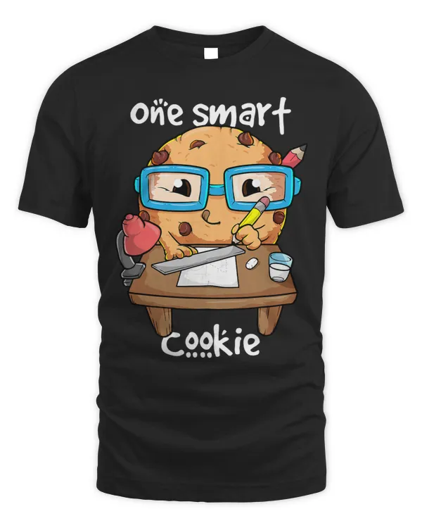 One Smart Cookie Kawaii Nerd Humor Cute Student Graduation