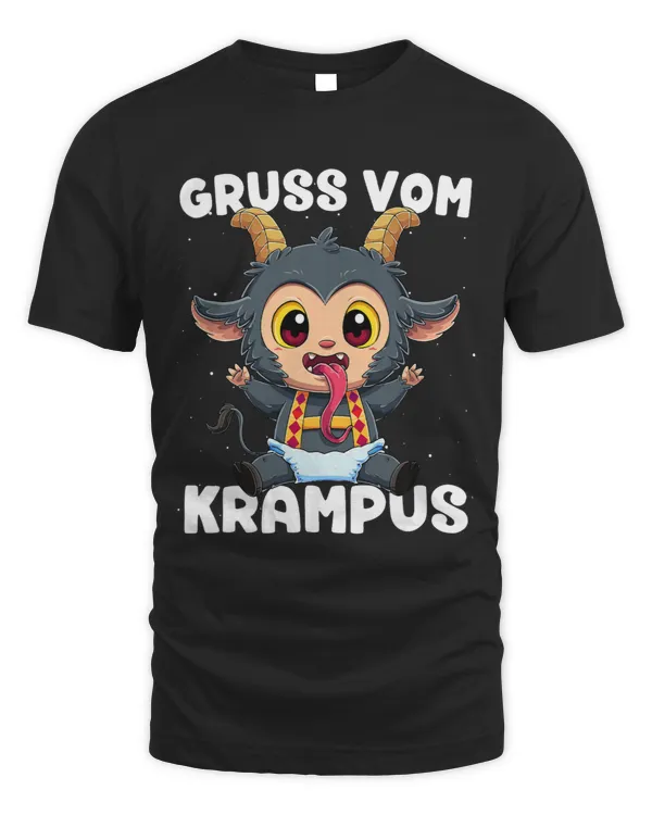 Kawaii Evil Baby Krampus Germanic Christmas Demon Horror 1