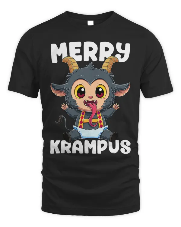 Kawaii Evil Baby Krampus Germanic Christmas Demon Horror 2