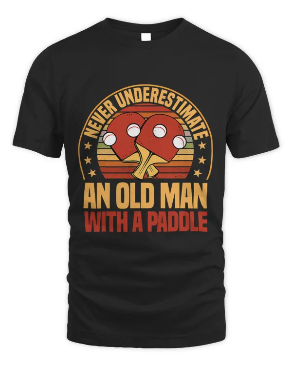 Never Underestimate An Old Man With A Paddle