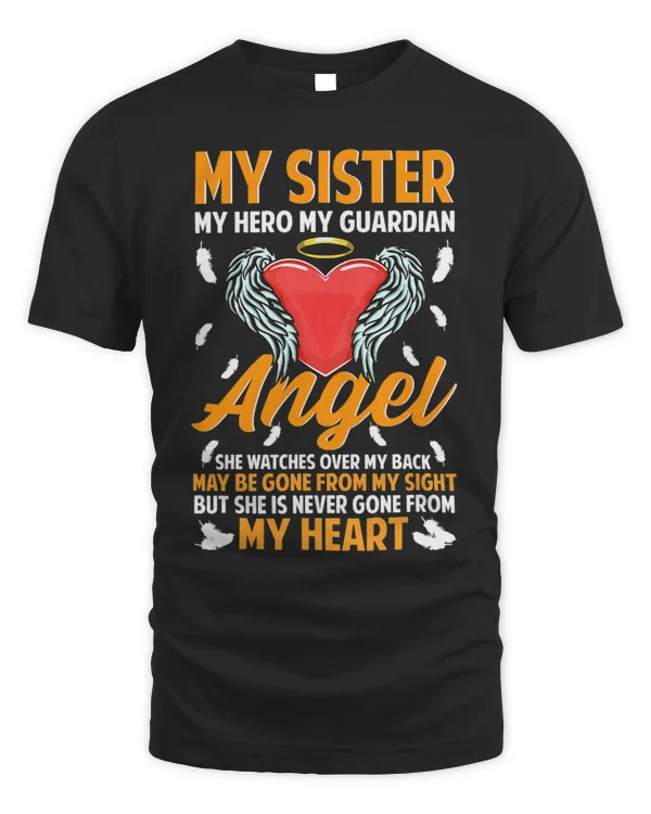 My Sister My Guardian Angel Memorial Remembrance Brother