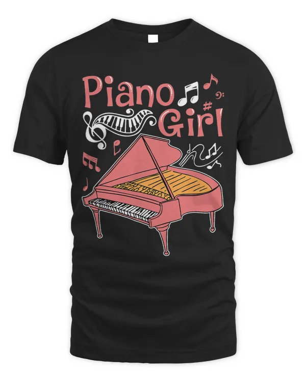 Piano Girl Pianist Keyboard Funny Piano Lover Music Musician