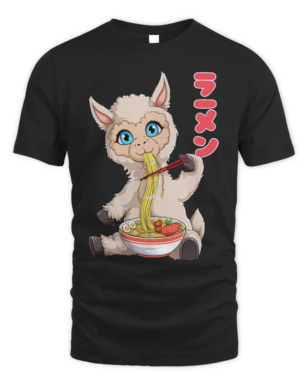 Kawaii Llama Ramen Noodles Japanese Anime Wheat Noodle Soup