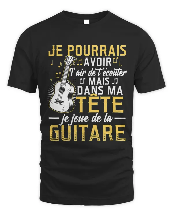 In my head I play guitar gifts guitarist