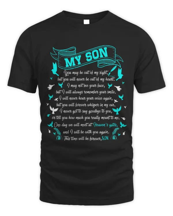 My Son My Guardian Angel In Heaven Missing Memorial My Son